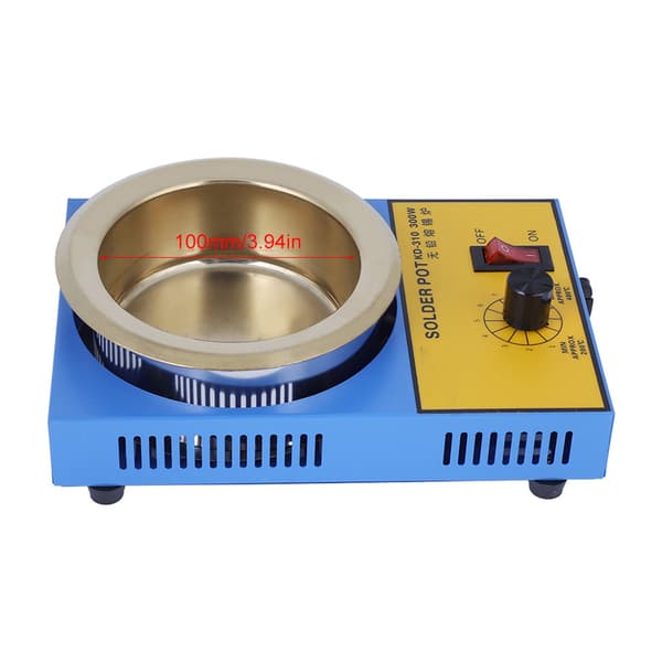Blyfri 110V 300W 100mm Titan Loddebolt US-plugg