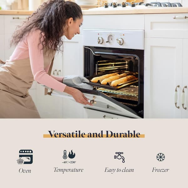 Non-stick baguetteform - 38,5 cm x 24,5 cm x 2,4 cm - Perfora