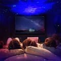 Nattlampe - Stjerneprojektor med LED-lampe - Astronaut