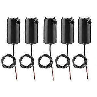 5 st/set DC 3V -5V Mini Vattenpump Dränkbar för Akvarium Fontän