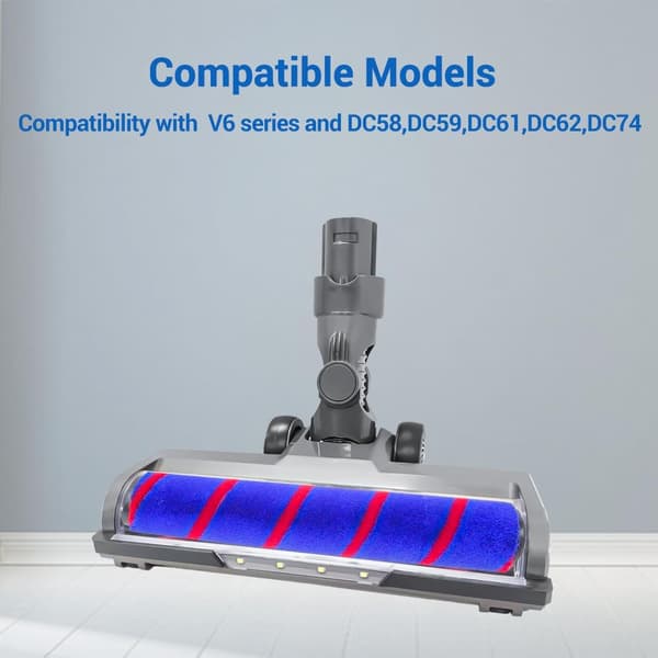 Blød Rullebørste Kompatibel med Støvsugerbørstehoved
