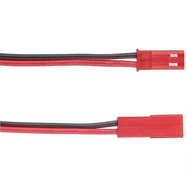 2 Pieces On/Off Switch Receiver Jst Connector For Rc 1/10 1/8 Car Crawler Off-Road Vehicle Multi Black