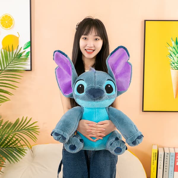 Sød taro lilla dukke par Stitch 30 cm plyslegetøj