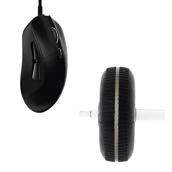(Pow yeah!) Mussehjul Erstatning til G403 G603 G703 Gaming Mus Sort