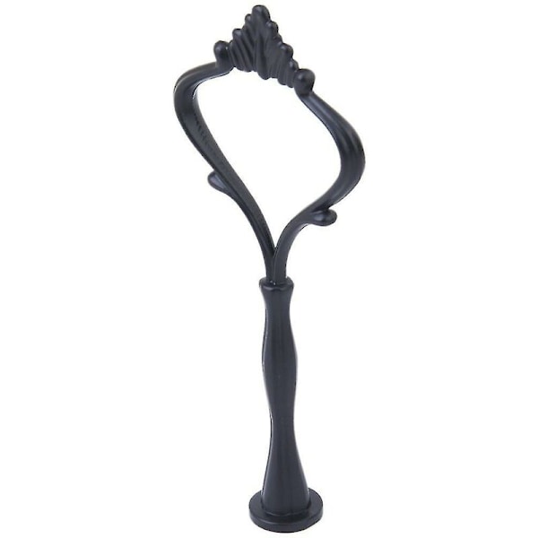 3-tier cake stand in crown pattern with handle