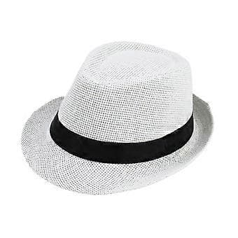 Papyrus hat Chic sommer behagelig høj hat til udflugter ferie rejsegave (Hvid barn)