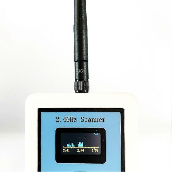 2.4g Nrf24l01 Spektrumanalysator Signalkilde Scanner Oled Display Skærm Simpel Scanner