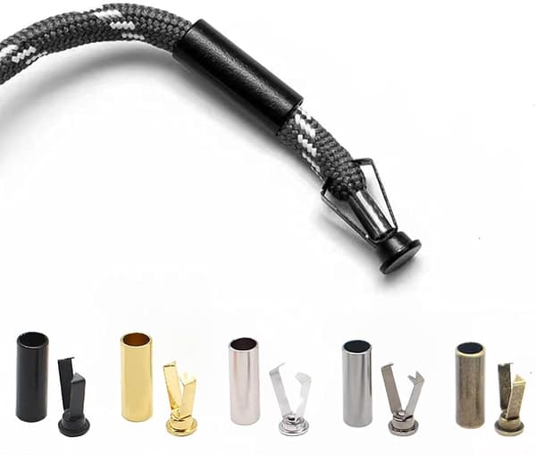 50 sett 5 farger skolisseender legering skolissehode for DIY-sko