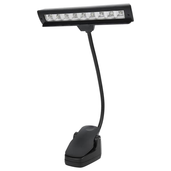 LED Noderingslampe USB Clip On Justerbar Professionel Bordlampe