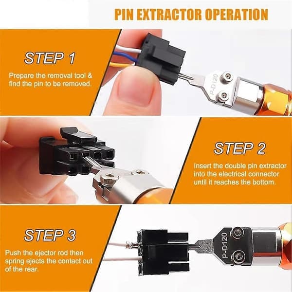 Metall Precision Tool 5557,5559 Pin Extractor for Computer Connector Terminal Maintenance D173 D173 D173