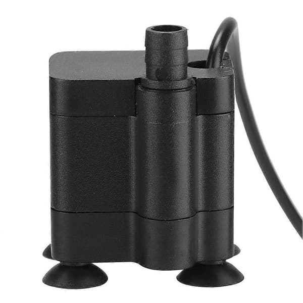 Silent Aquarium Pump, Submersible and Waterproof for Reliable Use, Mini Size with Adjustable Flow Rate Offers Versatility in Aquatic Environments