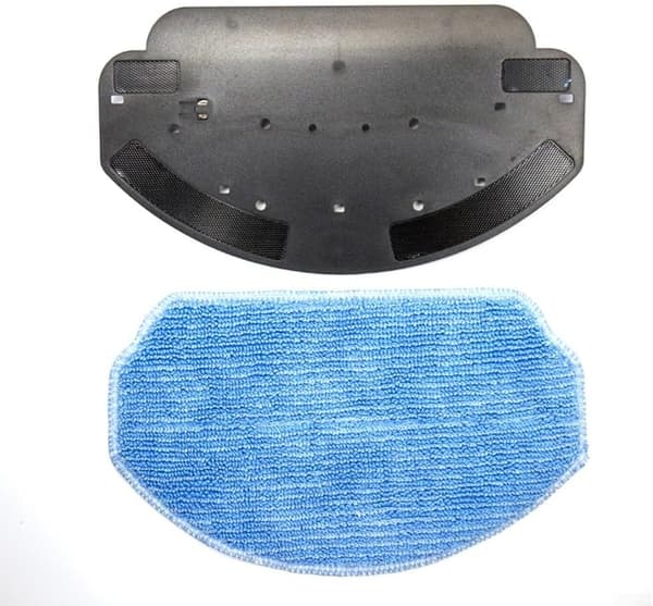 Reservedel moppebeslag og mikrofiberpude BR150/BR151 robotmoppeanvendelsesenhed til MAMNV støvsuger 1 Mop Bracket+1 Rag