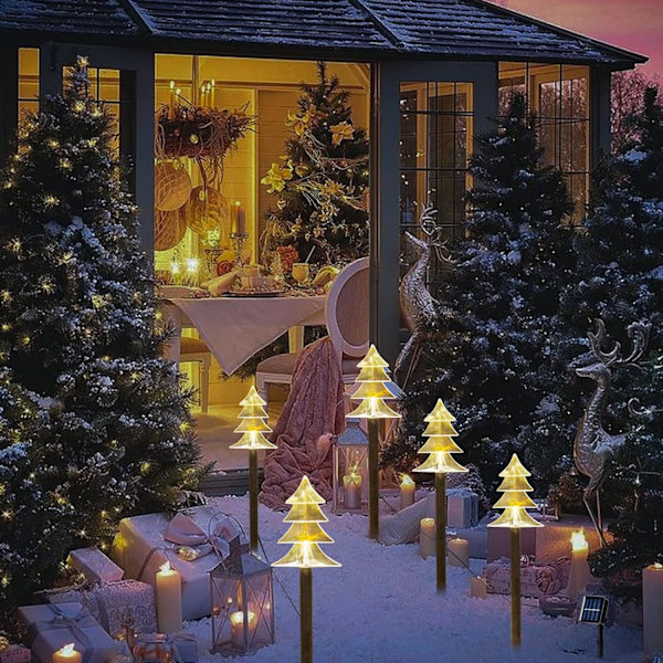 Solar julelys, vanntett landskapsjulelys, Dr