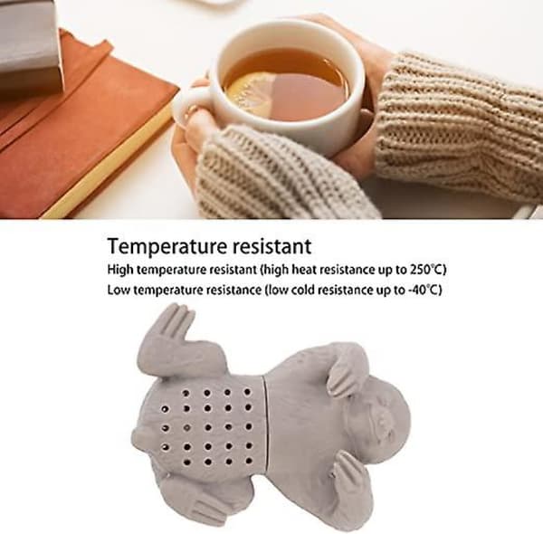 Cute Craft Tea Strainers For Loose Tea, Silicone Tea Infuser, Fle