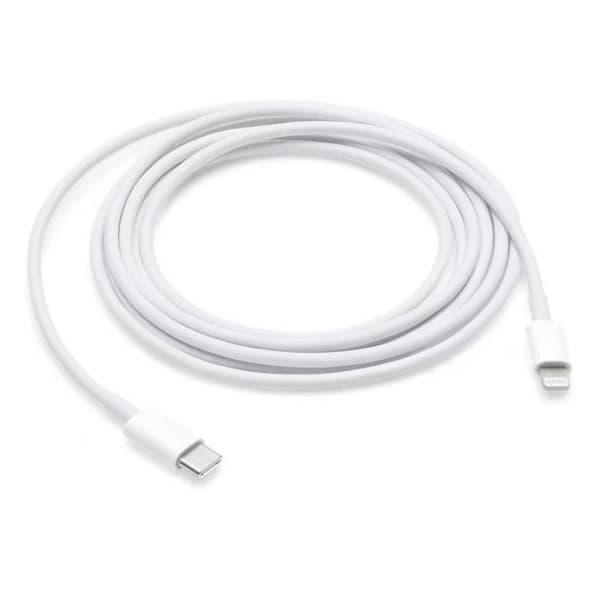 5-pak 1 meter Lightning-oplader til iPhone 13/12/11/ Xs/Max/X/8/7/6/5/SE Hvid