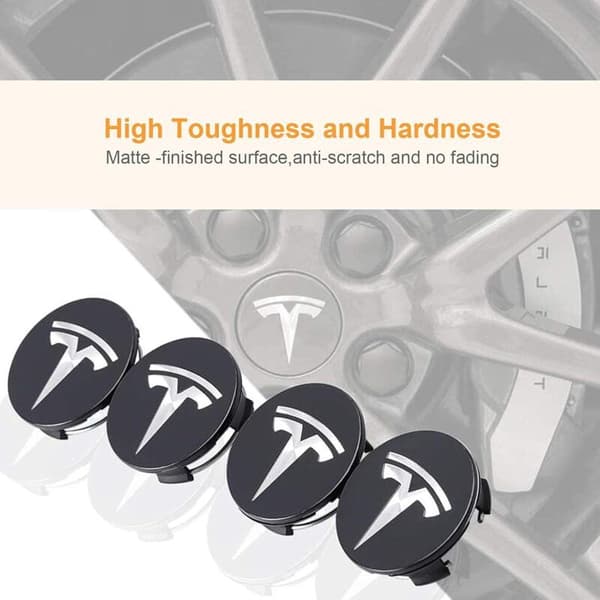 Auton pyöränmutterisuojussarja irrotustyökalulla Tesla Model 3, S & X -malleihin (musta)