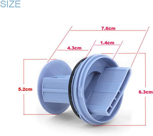 Avløpsplugg for Siemens, Bosch vaskemaskin WM1095/1065 WD7205