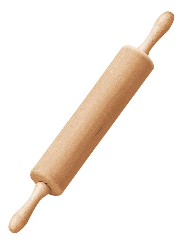 Kjevle med metallaksel, kjevle som bakeutstyr