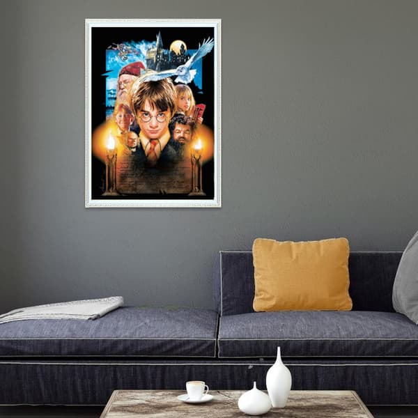 Et stykke 30 x 40 cm 5D diamantmaleri efter nummer-kit, krystal