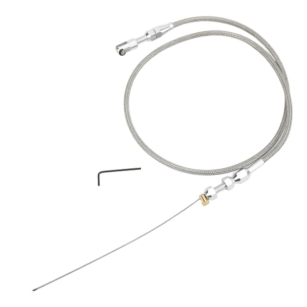 36 tommer rustfri stål gaskabel til Chevy LS1 4.8 5.3 6.0L motorer 1999-2007