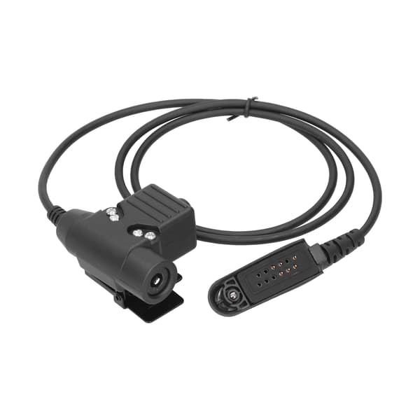 U94 PTT-lydkabeladapter til Motorola GP140 GP320 GP328 GP338 GP340 Walkie Talkie