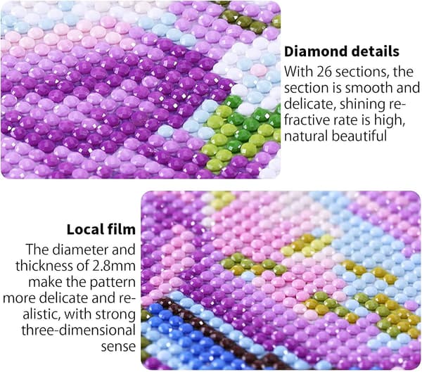 5D Diamantmaleri, Diamantmaleri Full Rhinestones Korssti