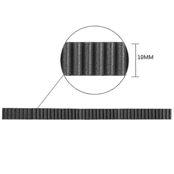 5M GT2 Kamrem 10mm Bredd 20 Tänder 5mm Hål Kamremsskiva +20 Tänder Hål 5mm Spännrulle