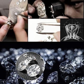 Diamant blødt læder skridsikkert ratdæksel med Bling B
