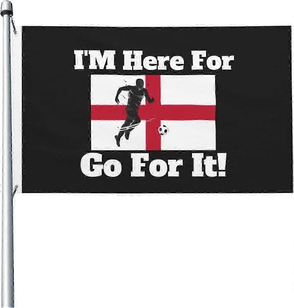 VM Jeg heier på England Flagg IW0576 150cmX90cm 150cmX90cm