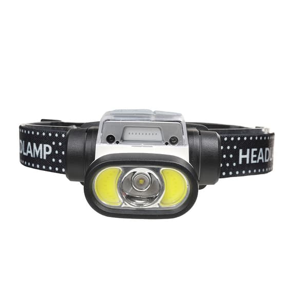 LED pandelampe, genopladelig pandelampe til løb, 5 lystilstande, Sup