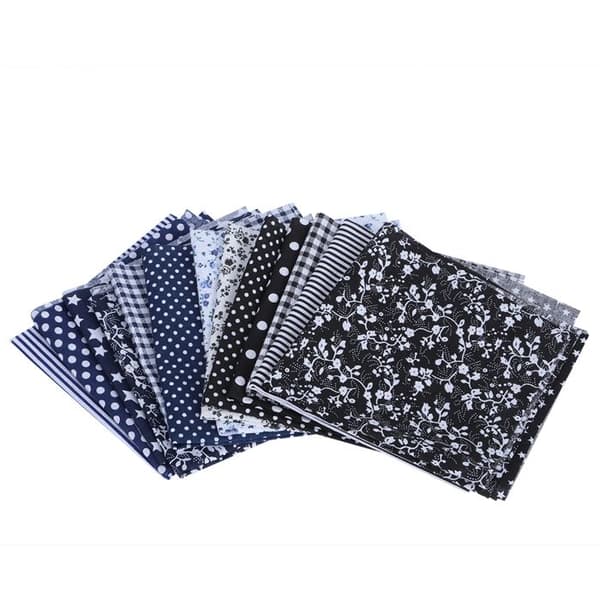 14 pcs printed cotton fabric, patchwork fabric, sewing accessories, crafts, DIY
