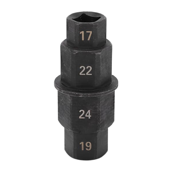 Motorcykel Forreste Baghjul Aksel Hex Spindel Driver Socket Værktøj 17/19/22/24 mm Kromvanadiumstål