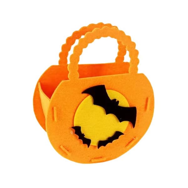 8-pack South Tote Bag Jack-O-Lantern DIY Lantern Decoration Handheld Lantern Non-Woven Lightweight Candy Bag