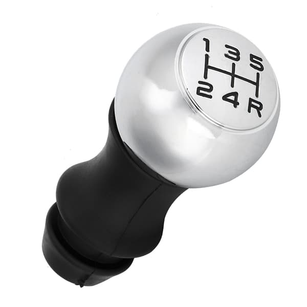 5 Speed Car Gear Shift Knob Professional Black Replacement Part