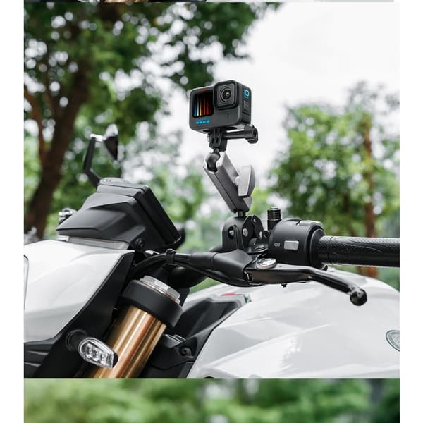 360° roterende dobbelt kulehodefeste for Insta360 & GoPro