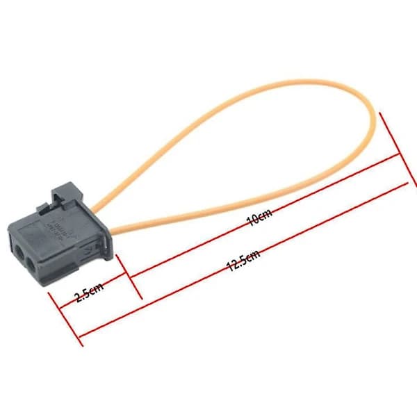MOST Fiberoptisk Loop Bypass MAND & KVINDE Kit Adapter til -