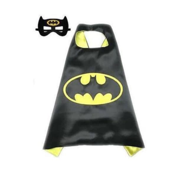 Avengers Helte, Avengers Masker - Kappe+Øjenmaske Cosplay Batman Batman