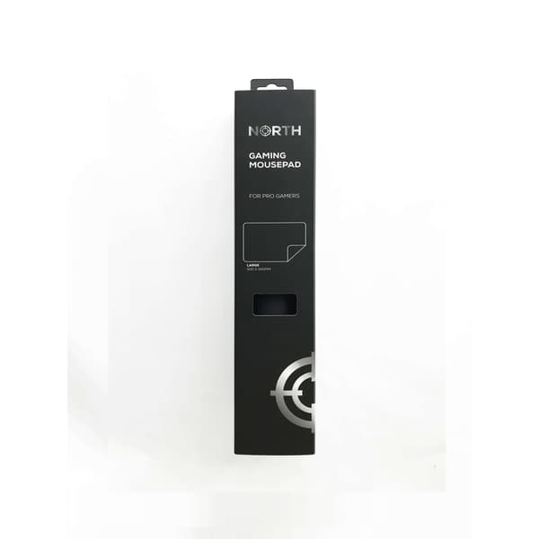 NORTH Musematte Pro Gaming Svart Stor 500x340mm Svart