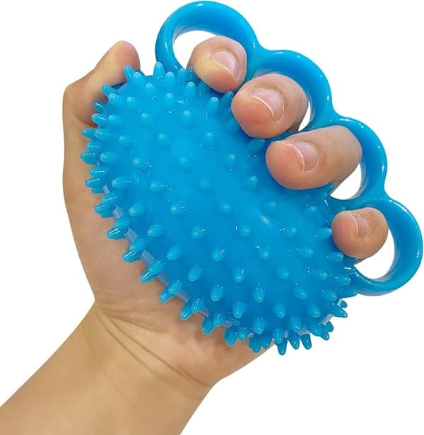Fingermassagebold med konvekse punkter, fingertræner, styrke
