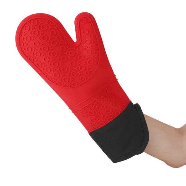 Professionelle ovnhandsker, silikone ovnhandsker, 1 par varme