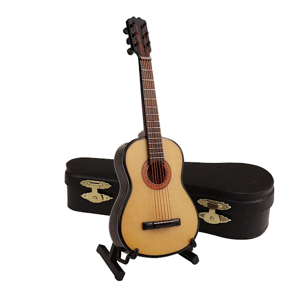Miniatyrgitarr Gitarr Dekor Klassisk Gitarr Modell Mini Musikalisk