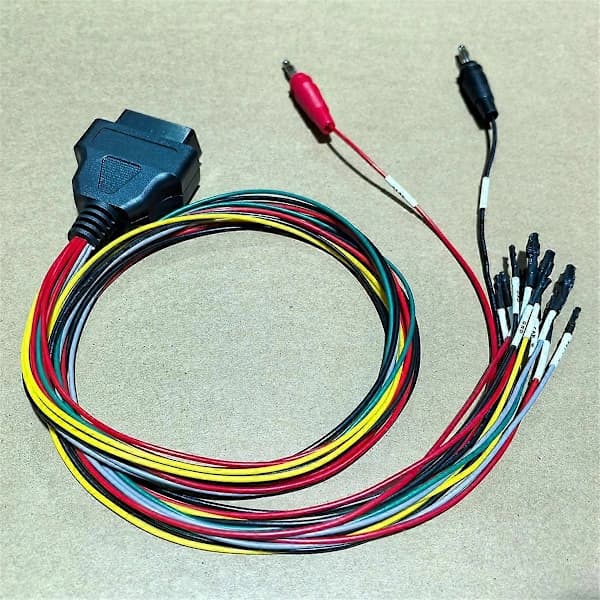 (pow yeah!) OBD2 Diagnostic Adapter OBD Breakout Tricore Cable ECU Pinout Cable 12V Power Switch