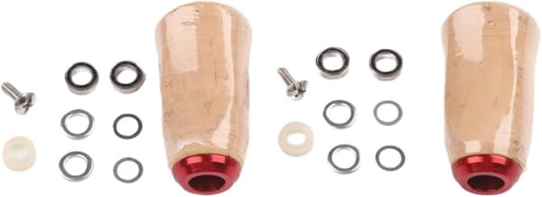 Fiskekorkknoppset 3A DIY modifierade delar, Baitcasting (2 DAIWA-rullar för TATULA med aluminiumlegeringsfoder, lämplig förbättring