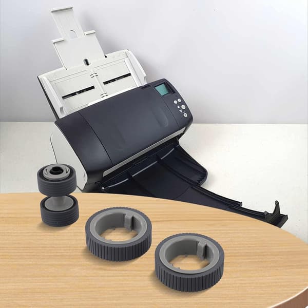Scanner Feed Fujitsu-fi-7160 fi-7140 fi-7240 fi-7180 fi-7260 fi-7280, Pick and Roller Replacement Kit for Includes Rollers,