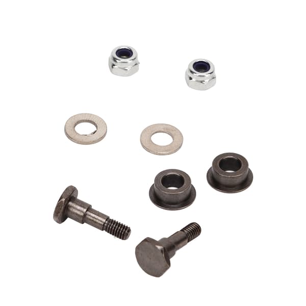 Professionel 14 mm rustfrit stål udskiftning RC styreskrue til RC bildele sort