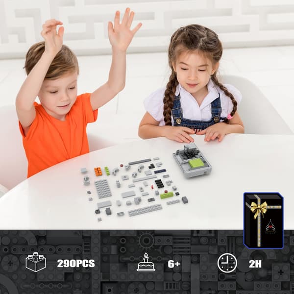 DMG Handheld Game Console Building Blocks – Retro Mini Game Machine Model Toy