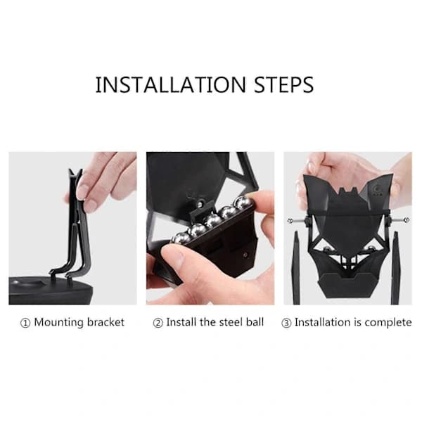 (pow yeah!) Mobiltelefonholder Rystevibrator Telefon Swing til Go Walker til Smartphone Swing Enhed Tilbehør