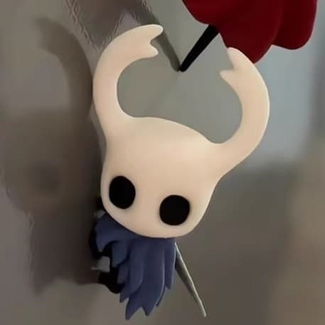 Hollow Knight Spill Perifer Kjøleskapsmagnet Samleobjekt Suvenirgave 2-pakning