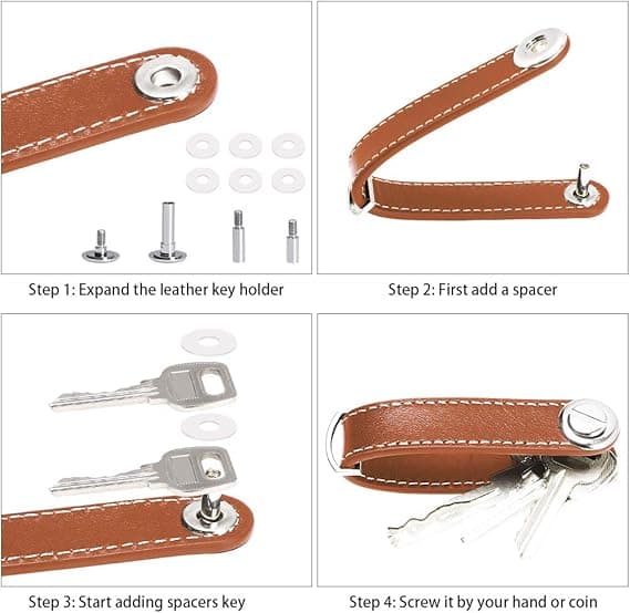 Key Organizer, Portable Keychain | Smart Pocket Key Holder with Gift Box, Stylish, Functional and Practical