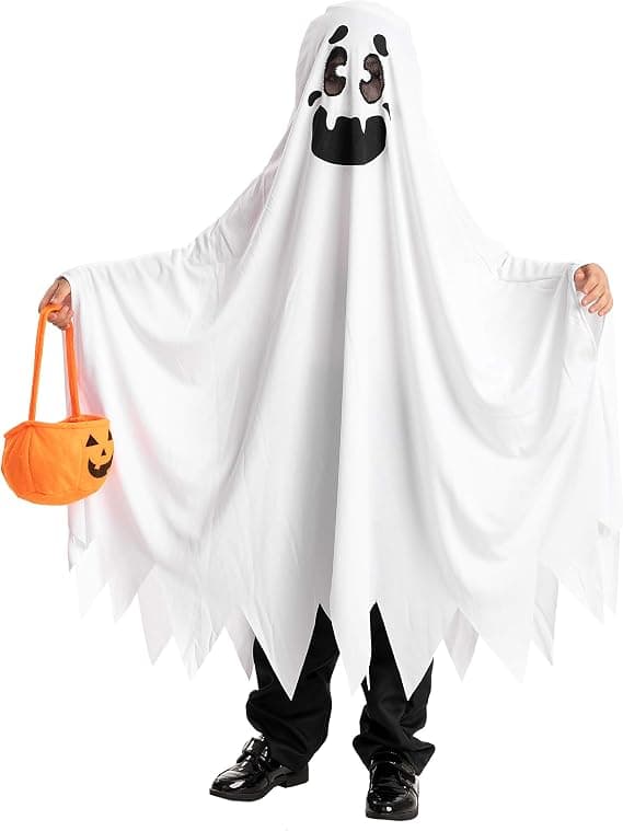 Ghost Costume Child-Friendly Costume Halloween Trick or Treat